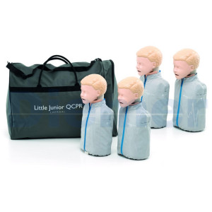 Mannequin Rcp Little Junior Qcpr Skin White Pack 4 Units